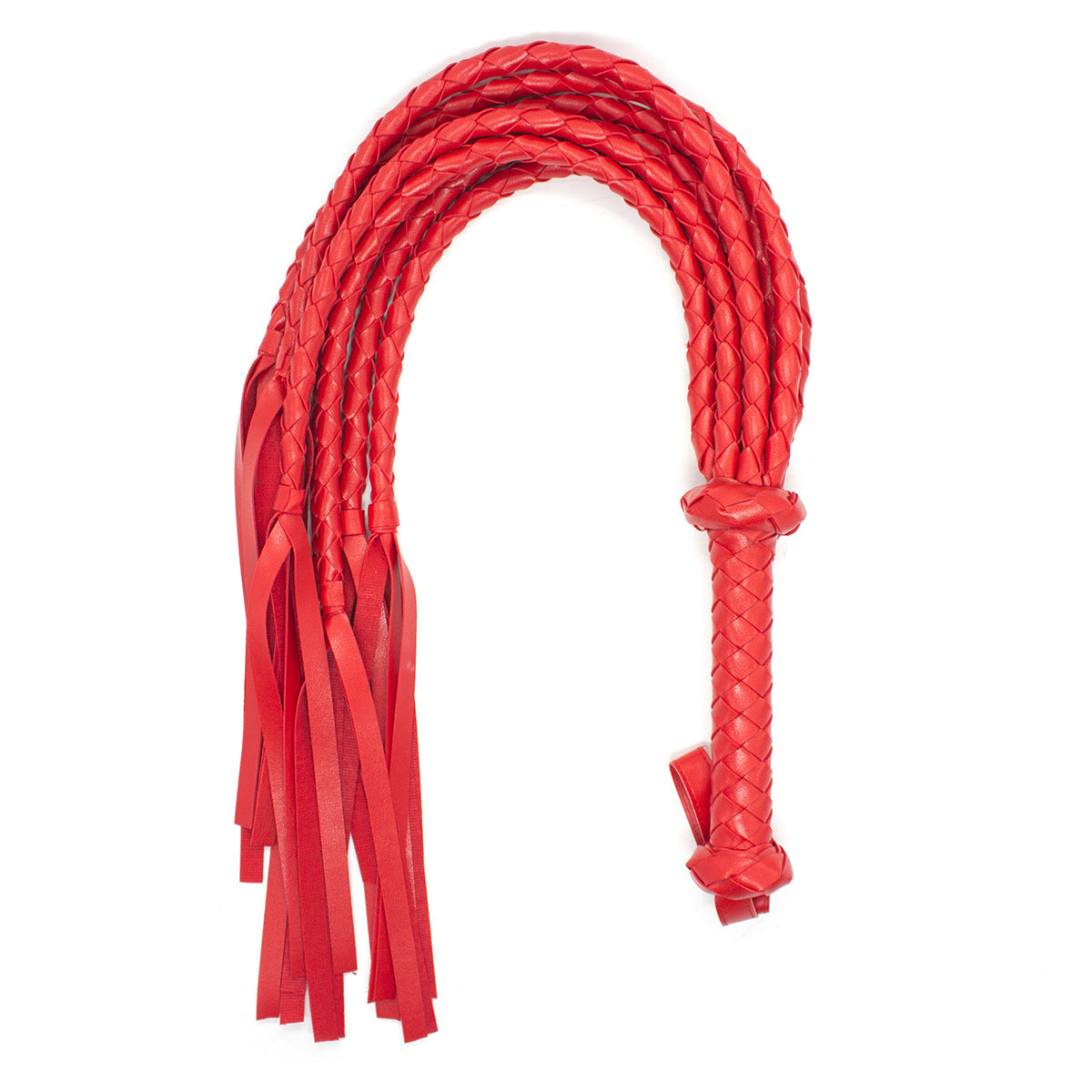 Handmade 8 Strand Leather BDSM Flogger Whip