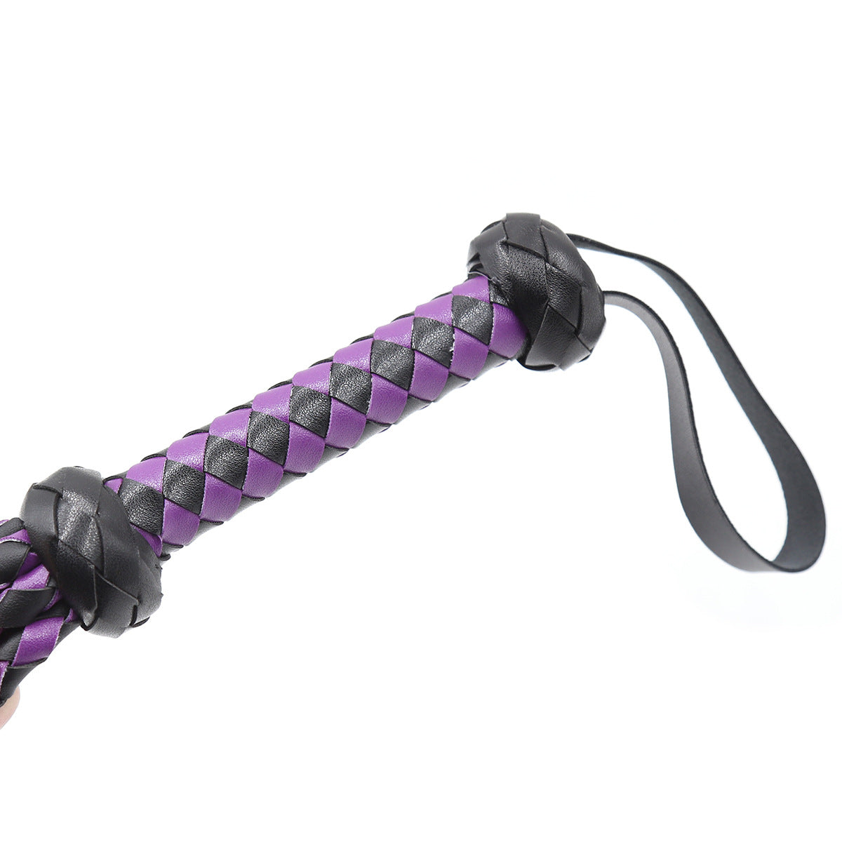 Handmade 8 Strand Leather BDSM Flogger Whip