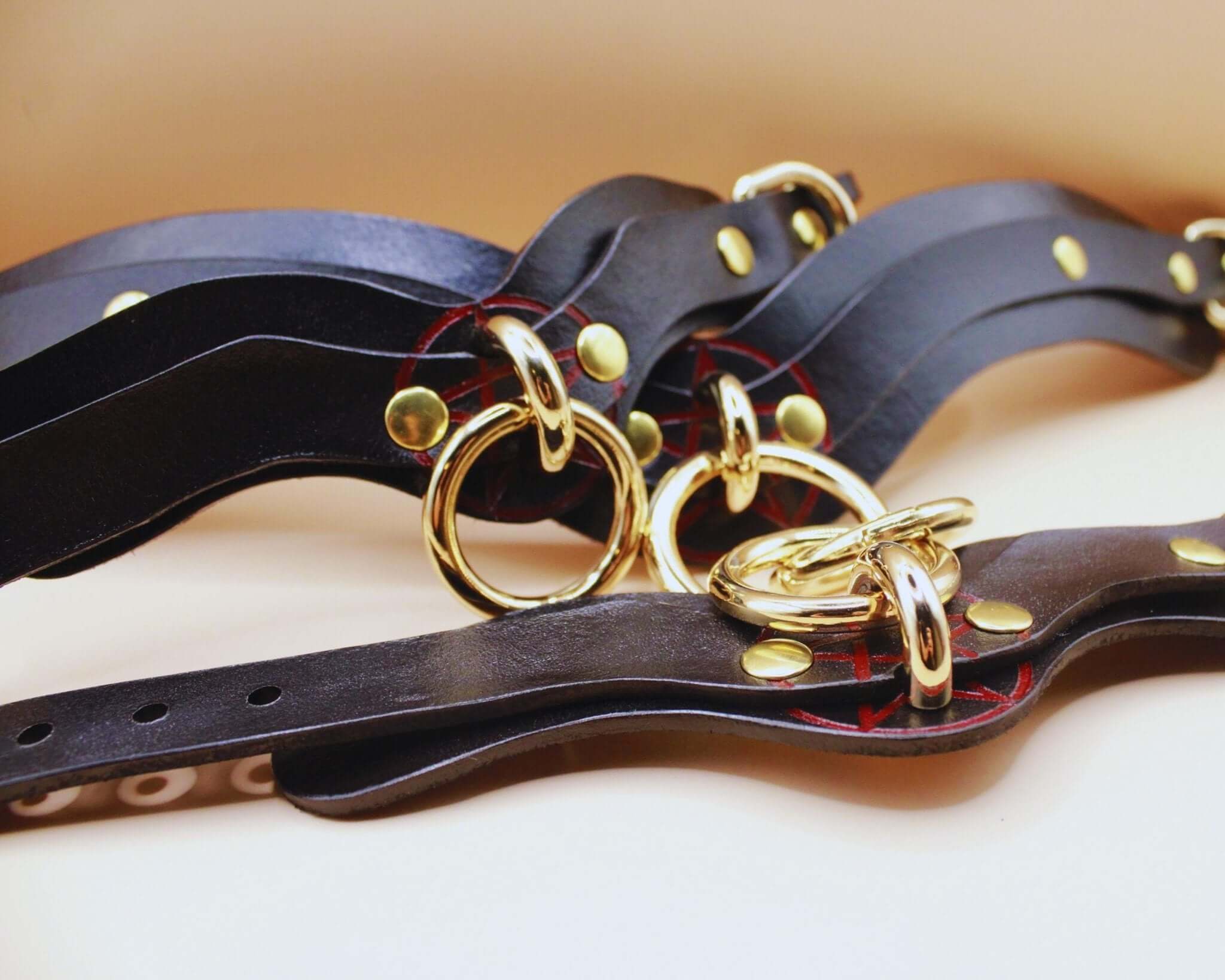 Bondage Gear Pentagram Set  Submissive Bondage Gear  Lingerie